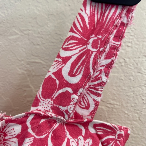 Playful hot pink floral dress - Picture 4 of 4